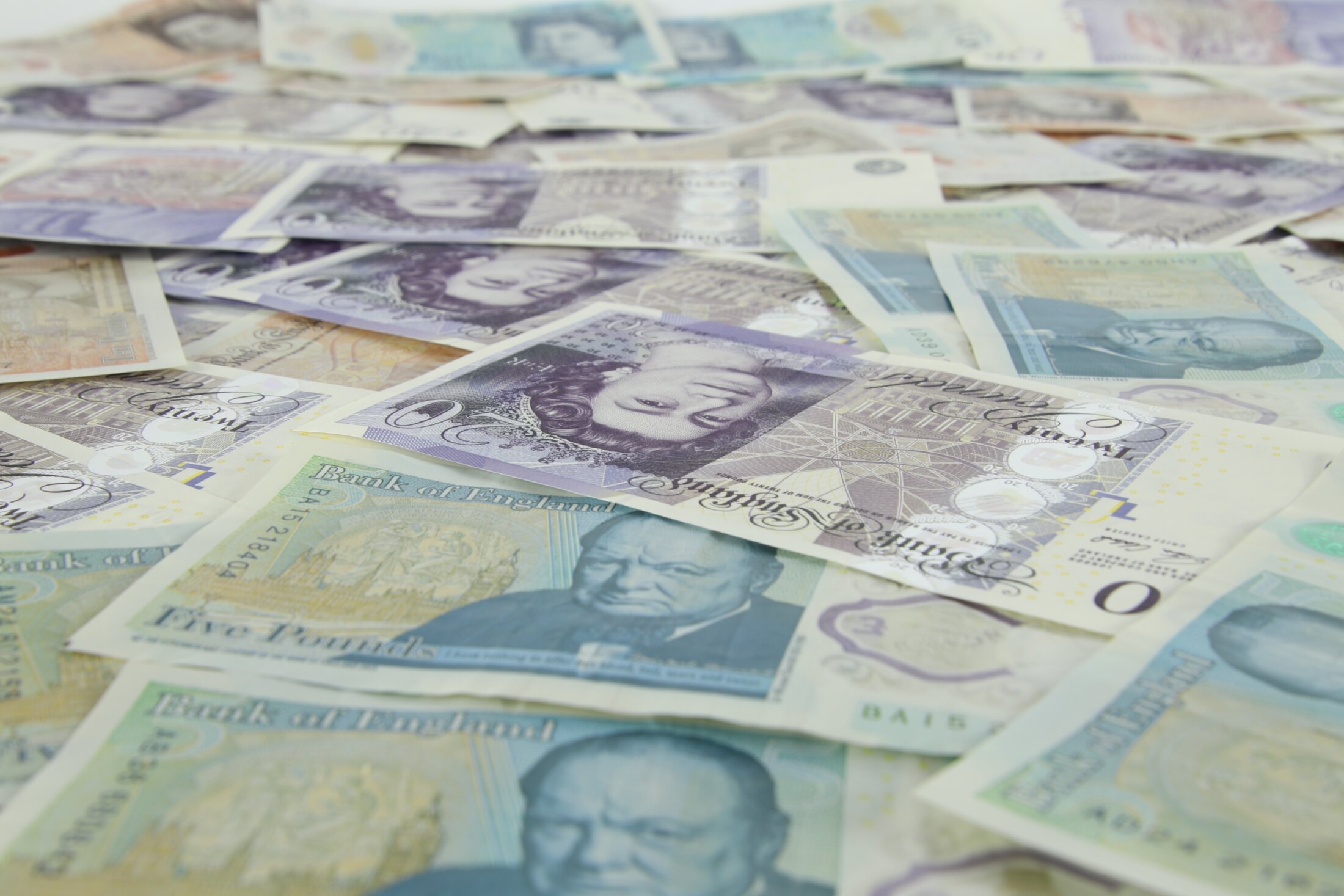 Stock image of money