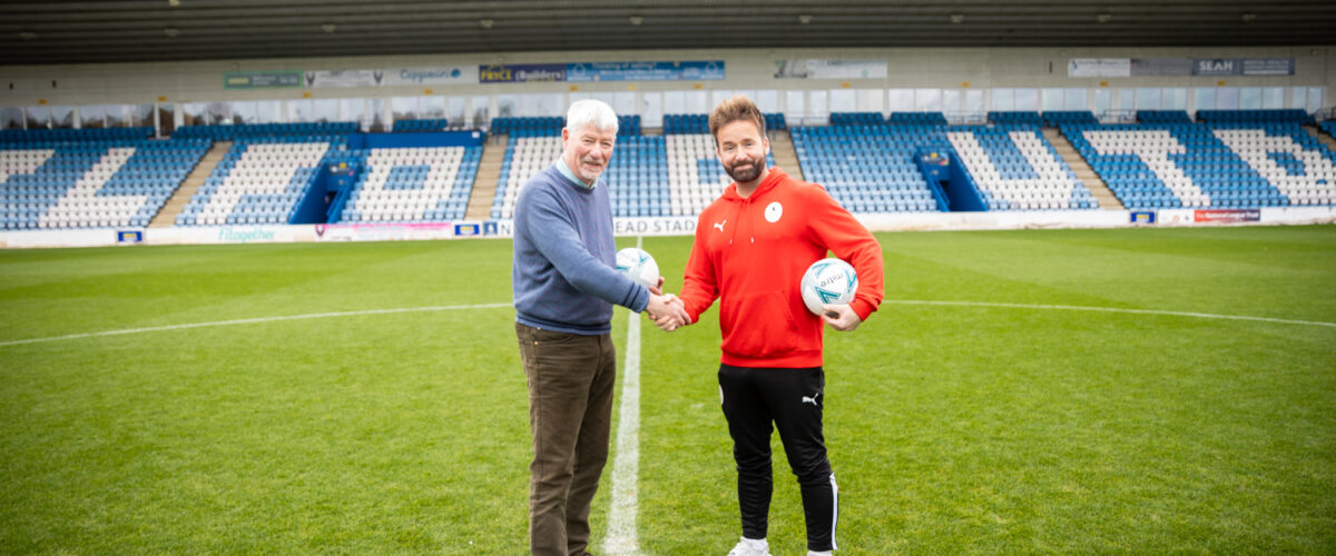 Assistant PCC Paul Middlebrough at AFC Telford stadium