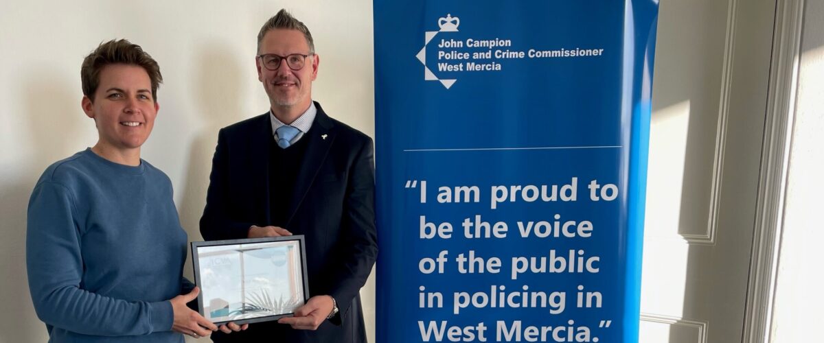 PCC John Campion receives award for Independent Custody Visiting scheme