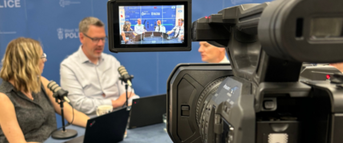 PCC John Campion on camera