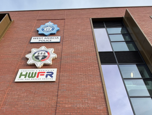 Image shows new police and fire hub in Redditch